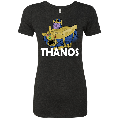 T-Shirts Vintage Black / S Thanos Cash Women's Triblend T-Shirt