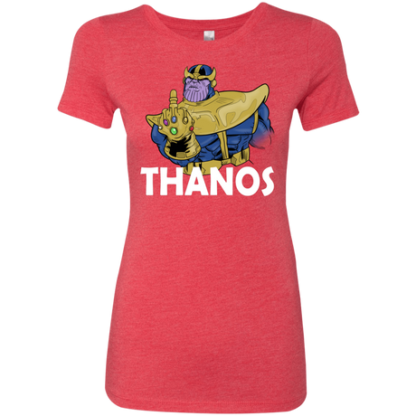 T-Shirts Vintage Red / S Thanos Cash Women's Triblend T-Shirt