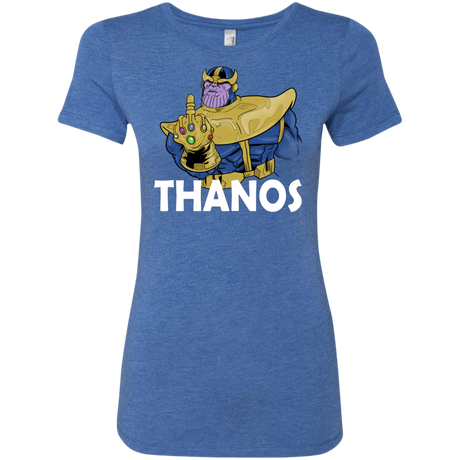 T-Shirts Vintage Royal / S Thanos Cash Women's Triblend T-Shirt