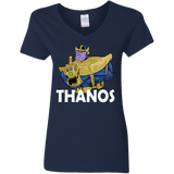 T-Shirts Navy / S Thanos Cash Women's V-Neck T-Shirt