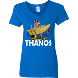 T-Shirts Royal / S Thanos Cash Women's V-Neck T-Shirt