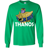 T-Shirts Irish Green / YS Thanos Cash Youth Long Sleeve T-Shirt