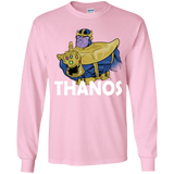 T-Shirts Light Pink / YS Thanos Cash Youth Long Sleeve T-Shirt