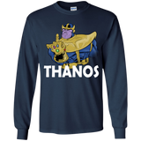 T-Shirts Navy / YS Thanos Cash Youth Long Sleeve T-Shirt