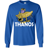 T-Shirts Royal / YS Thanos Cash Youth Long Sleeve T-Shirt