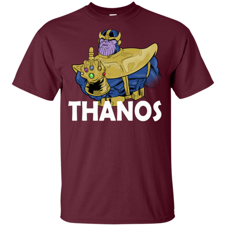 T-Shirts Maroon / YXS Thanos Cash Youth T-Shirt