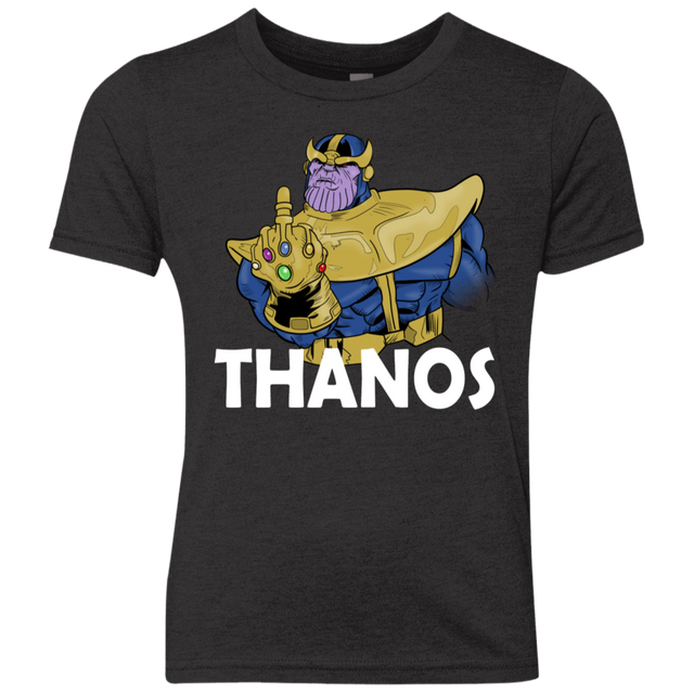 T-Shirts Vintage Black / YXS Thanos Cash Youth Triblend T-Shirt