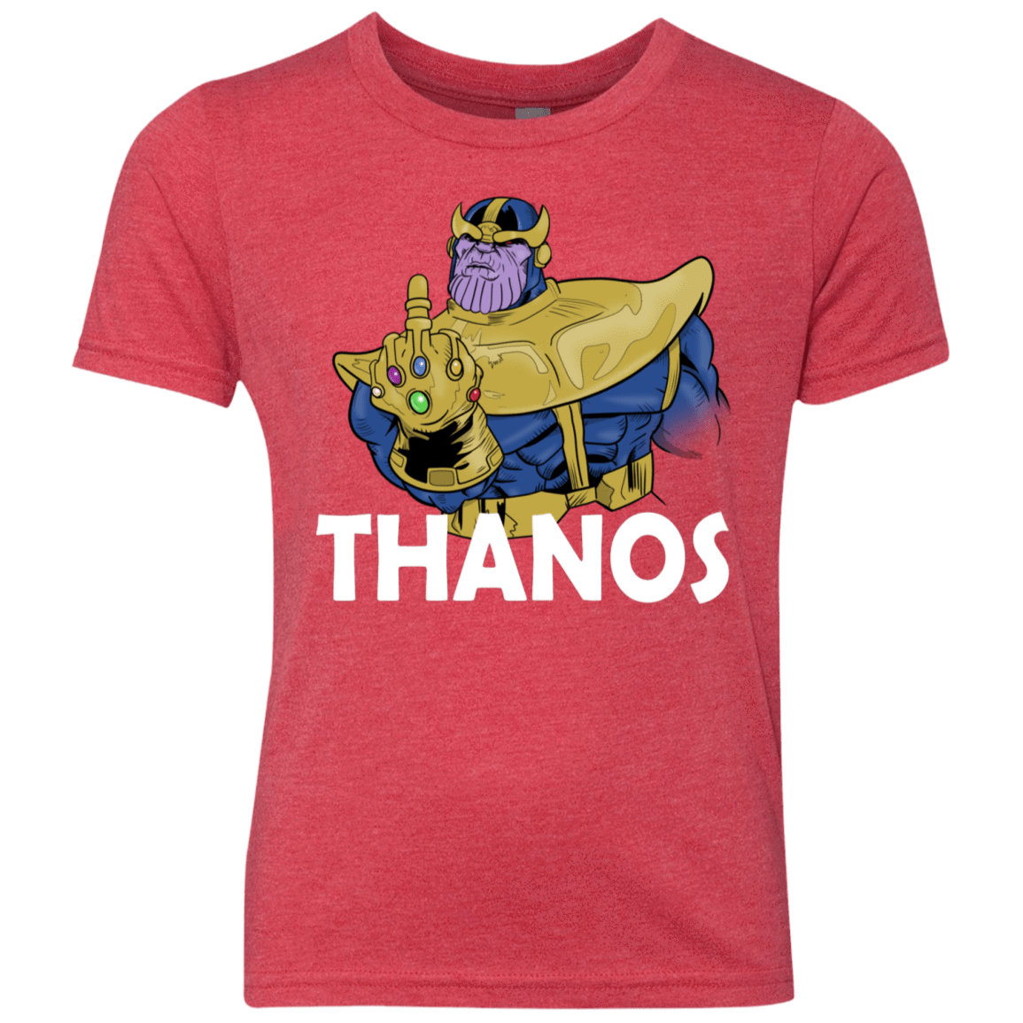 T-Shirts Vintage Red / YXS Thanos Cash Youth Triblend T-Shirt