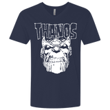 T-Shirts Midnight Navy / X-Small Thanos Danzig Men's Premium V-Neck