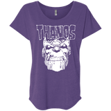 T-Shirts Purple Rush / X-Small Thanos Danzig Triblend Dolman Sleeve