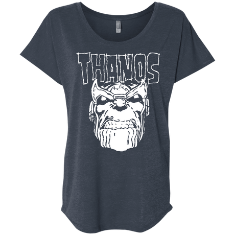 T-Shirts Vintage Navy / X-Small Thanos Danzig Triblend Dolman Sleeve