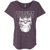T-Shirts Vintage Purple / X-Small Thanos Danzig Triblend Dolman Sleeve