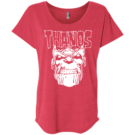 T-Shirts Vintage Red / X-Small Thanos Danzig Triblend Dolman Sleeve