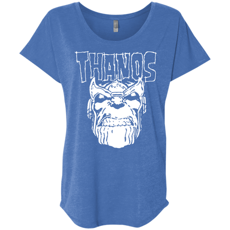 T-Shirts Vintage Royal / X-Small Thanos Danzig Triblend Dolman Sleeve