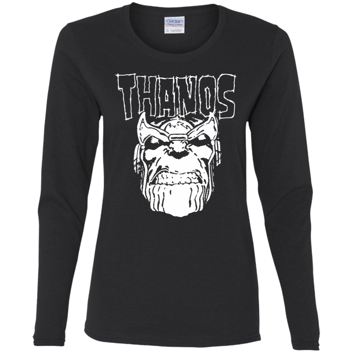 T-Shirts Black / S Thanos Danzig Women's Long Sleeve T-Shirt