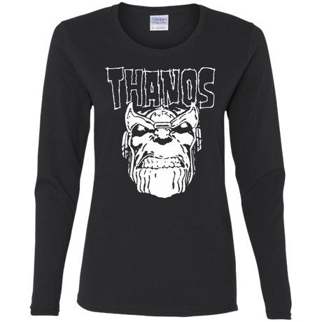 T-Shirts Black / S Thanos Danzig Women's Long Sleeve T-Shirt