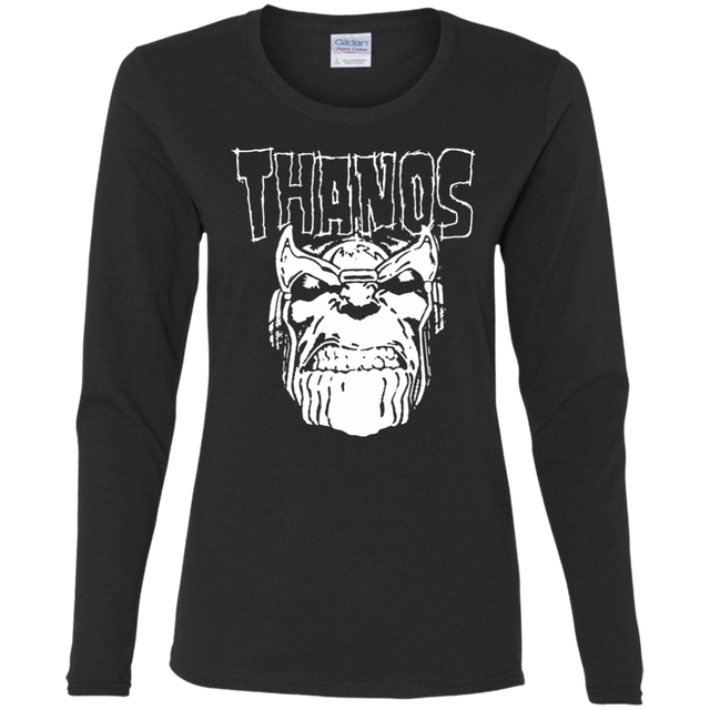 T-Shirts Black / S Thanos Danzig Women's Long Sleeve T-Shirt