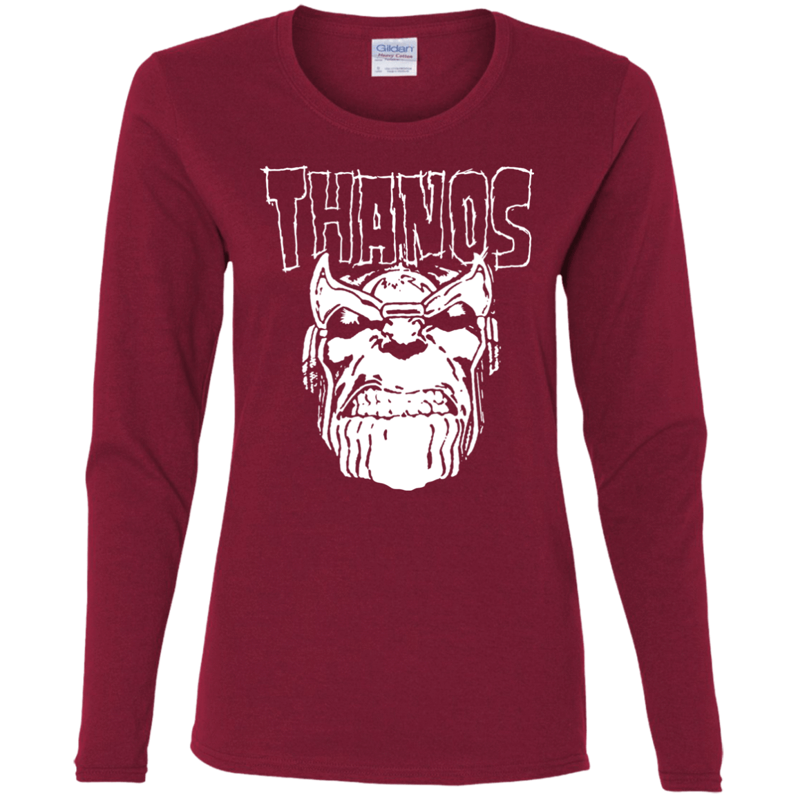 T-Shirts Cardinal / S Thanos Danzig Women's Long Sleeve T-Shirt