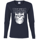 T-Shirts Navy / S Thanos Danzig Women's Long Sleeve T-Shirt