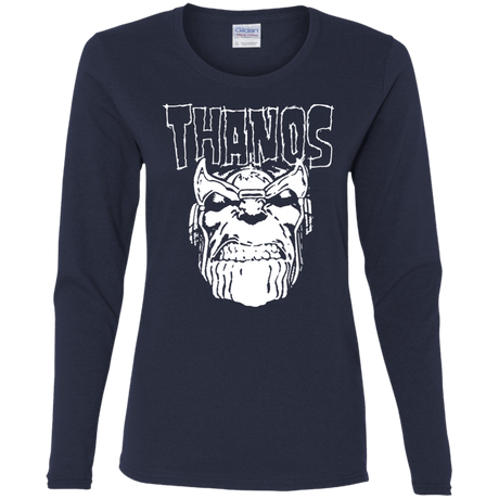 T-Shirts Navy / S Thanos Danzig Women's Long Sleeve T-Shirt