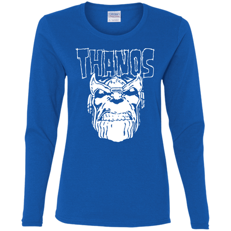 T-Shirts Royal / S Thanos Danzig Women's Long Sleeve T-Shirt