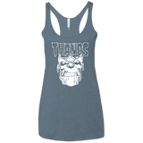 T-Shirts Indigo / X-Small Thanos Danzig Women's Triblend Racerback Tank