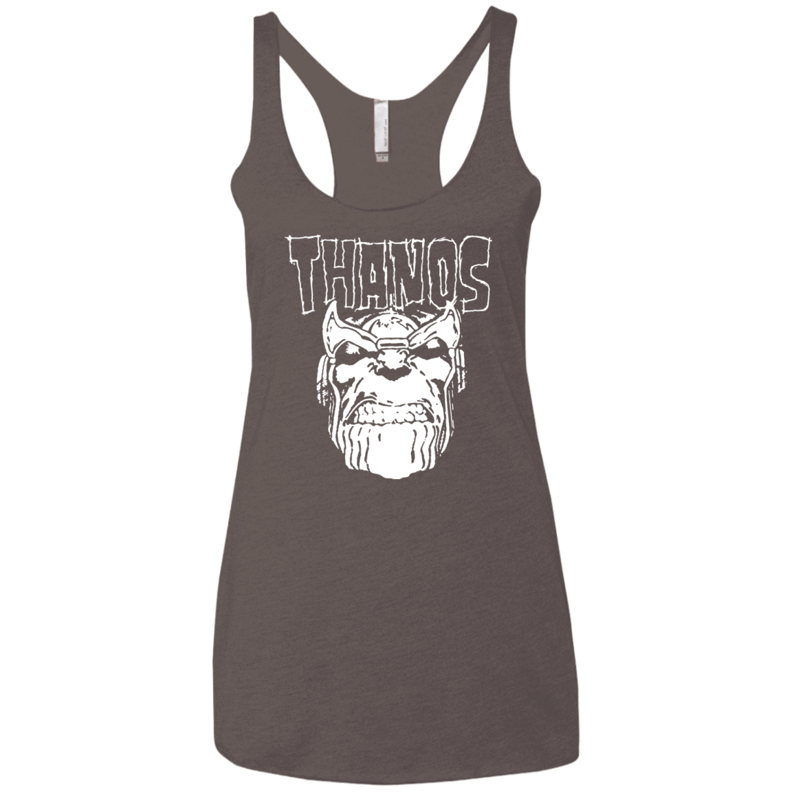 T-Shirts Macchiato / X-Small Thanos Danzig Women's Triblend Racerback Tank