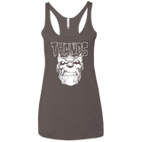 T-Shirts Macchiato / X-Small Thanos Danzig Women's Triblend Racerback Tank