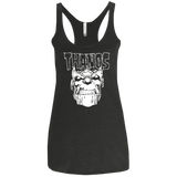 T-Shirts Vintage Black / X-Small Thanos Danzig Women's Triblend Racerback Tank