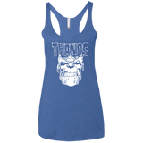 T-Shirts Vintage Royal / X-Small Thanos Danzig Women's Triblend Racerback Tank