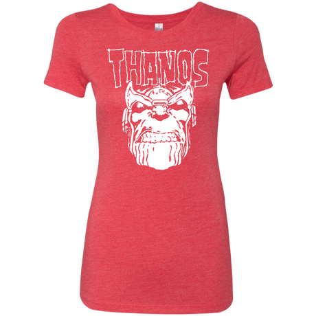 T-Shirts Vintage Red / S Thanos Danzig Women's Triblend T-Shirt
