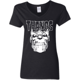 T-Shirts Black / S Thanos Danzig Women's V-Neck T-Shirt