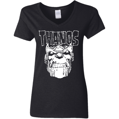 T-Shirts Black / S Thanos Danzig Women's V-Neck T-Shirt