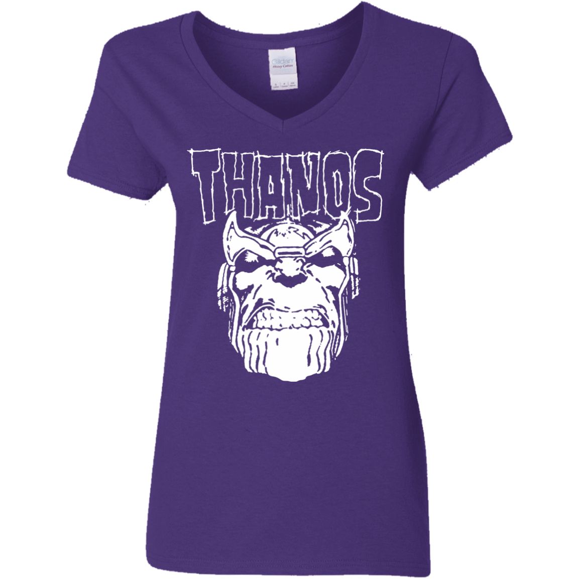 T-Shirts Purple / S Thanos Danzig Women's V-Neck T-Shirt
