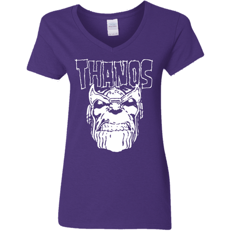 T-Shirts Purple / S Thanos Danzig Women's V-Neck T-Shirt