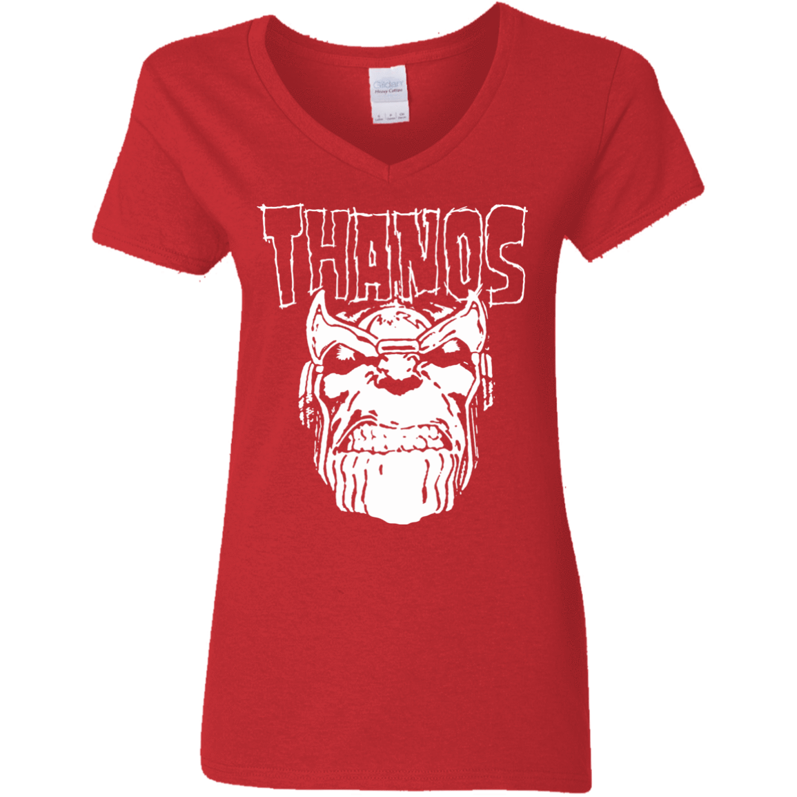 T-Shirts Red / S Thanos Danzig Women's V-Neck T-Shirt