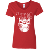 T-Shirts Red / S Thanos Danzig Women's V-Neck T-Shirt