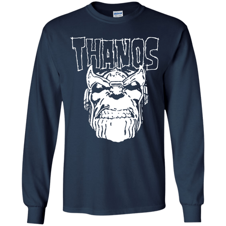 T-Shirts Navy / YS Thanos Danzig Youth Long Sleeve T-Shirt