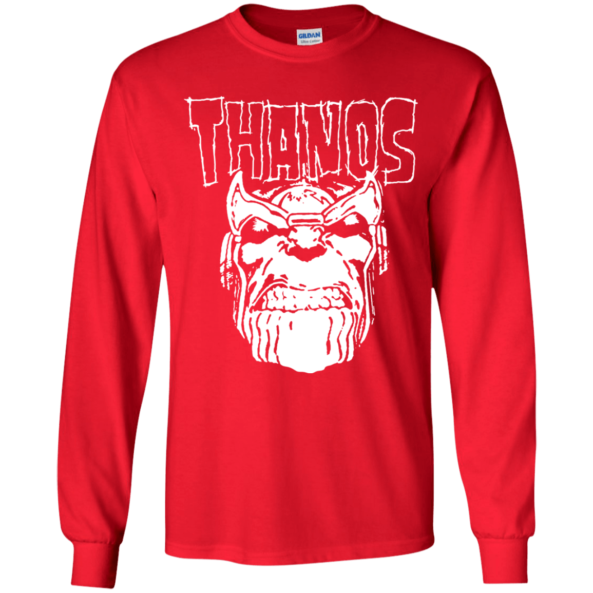 T-Shirts Red / YS Thanos Danzig Youth Long Sleeve T-Shirt