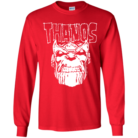 T-Shirts Red / YS Thanos Danzig Youth Long Sleeve T-Shirt
