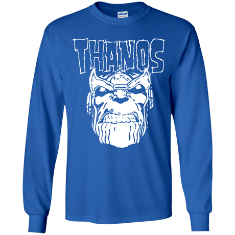 T-Shirts Royal / YS Thanos Danzig Youth Long Sleeve T-Shirt