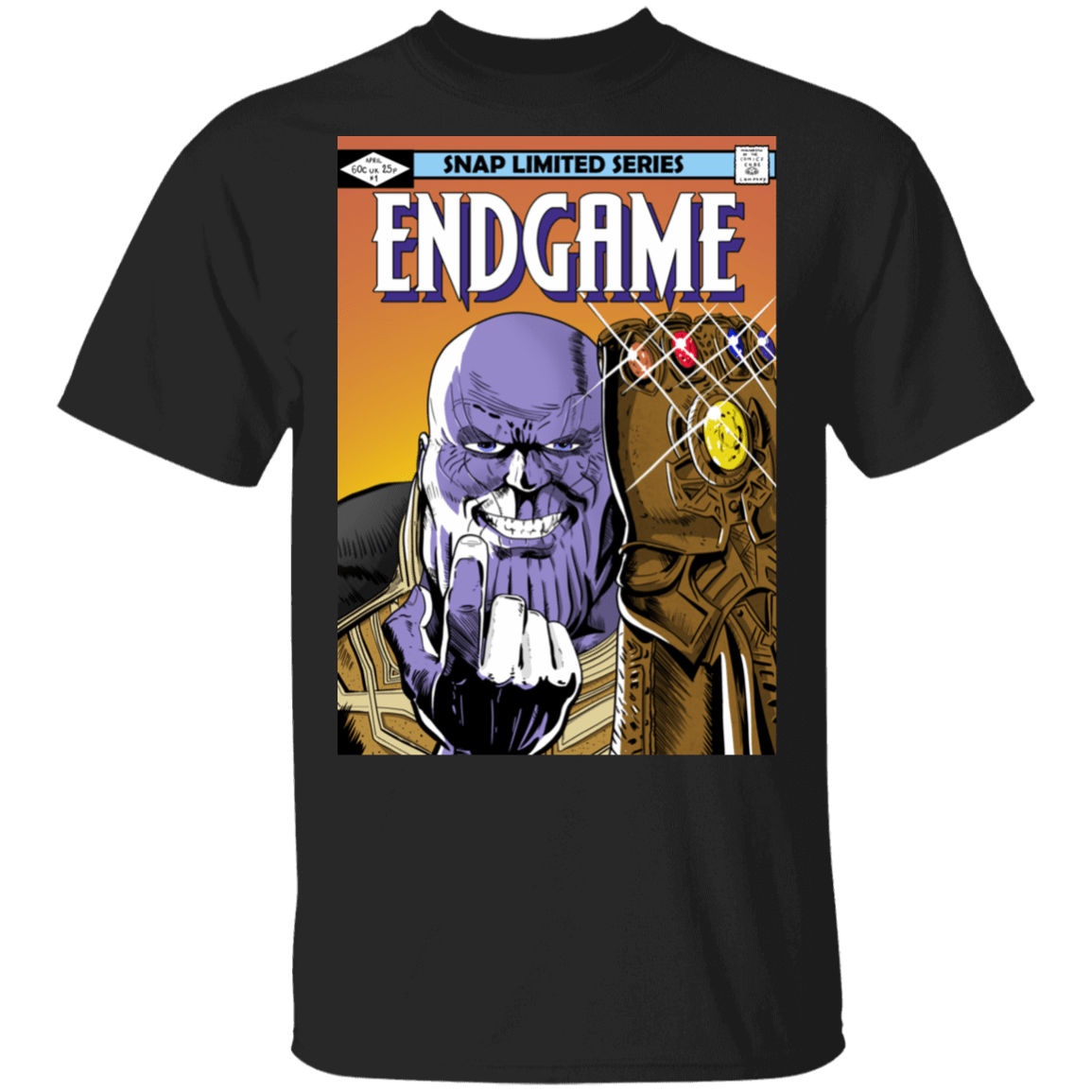 T-Shirts Black / S Thanos Endgame T-Shirt