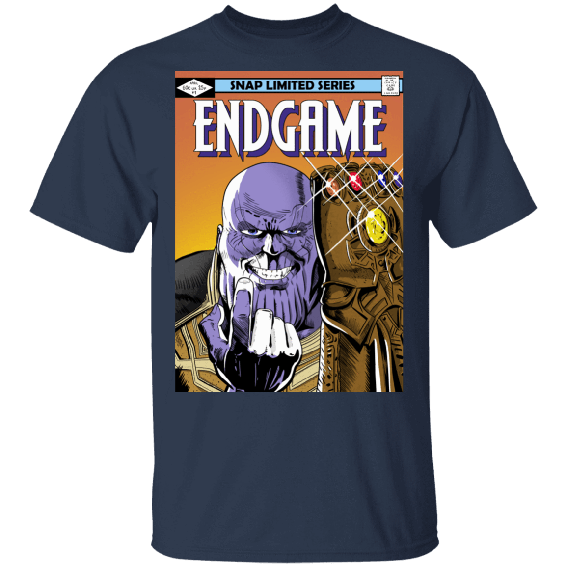 T-Shirts Navy / S Thanos Endgame T-Shirt