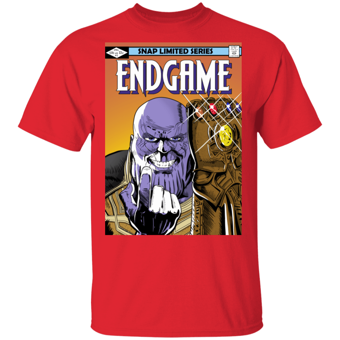 T-Shirts Red / S Thanos Endgame T-Shirt