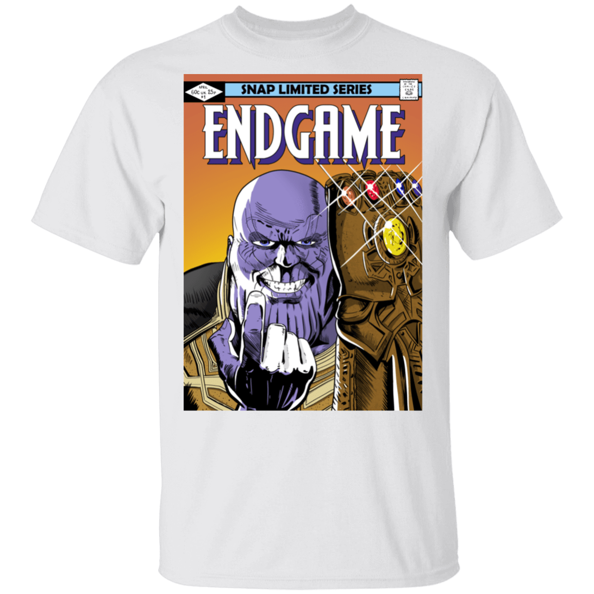 T-Shirts White / S Thanos Endgame T-Shirt
