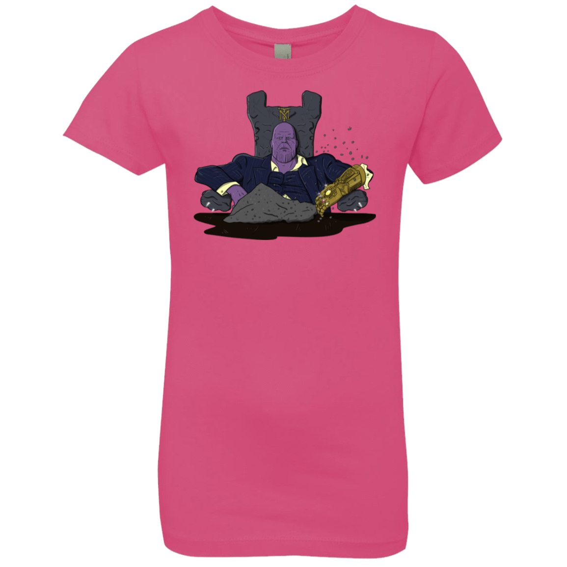 T-Shirts Hot Pink / YXS Thanos Montana Girls Premium T-Shirt