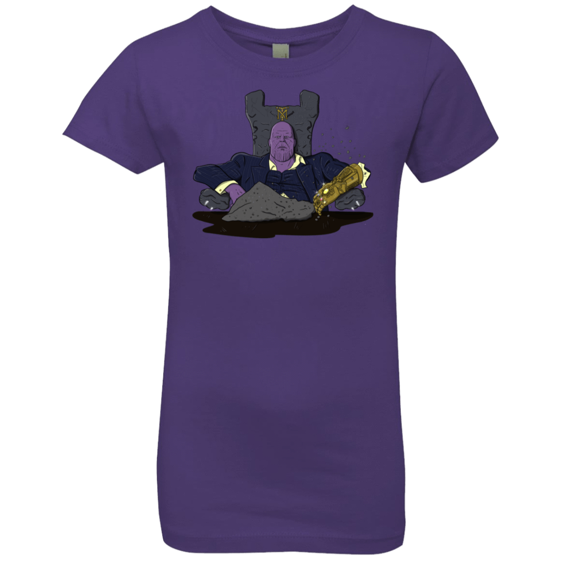 T-Shirts Purple Rush / YXS Thanos Montana Girls Premium T-Shirt