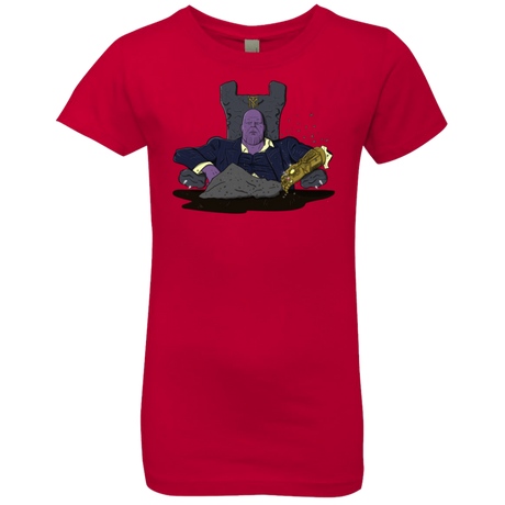 T-Shirts Red / YXS Thanos Montana Girls Premium T-Shirt