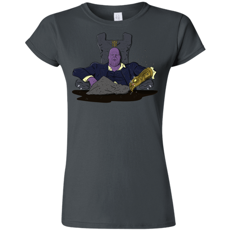 T-Shirts Charcoal / S Thanos Montana Junior Slimmer-Fit T-Shirt