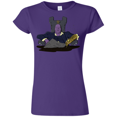 T-Shirts Purple / S Thanos Montana Junior Slimmer-Fit T-Shirt